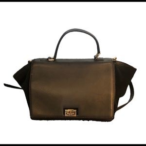 Kate Spade leather crossbody bag - black